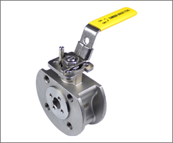 One Piece Wafer type Flanged Ball Valve