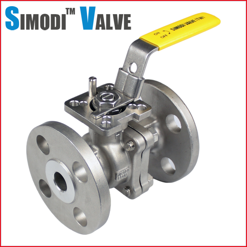 Two Piece Direct Mounted Flanged Ball Valve