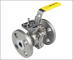 Two Piece Direct Mounted Flanged Ball Valve