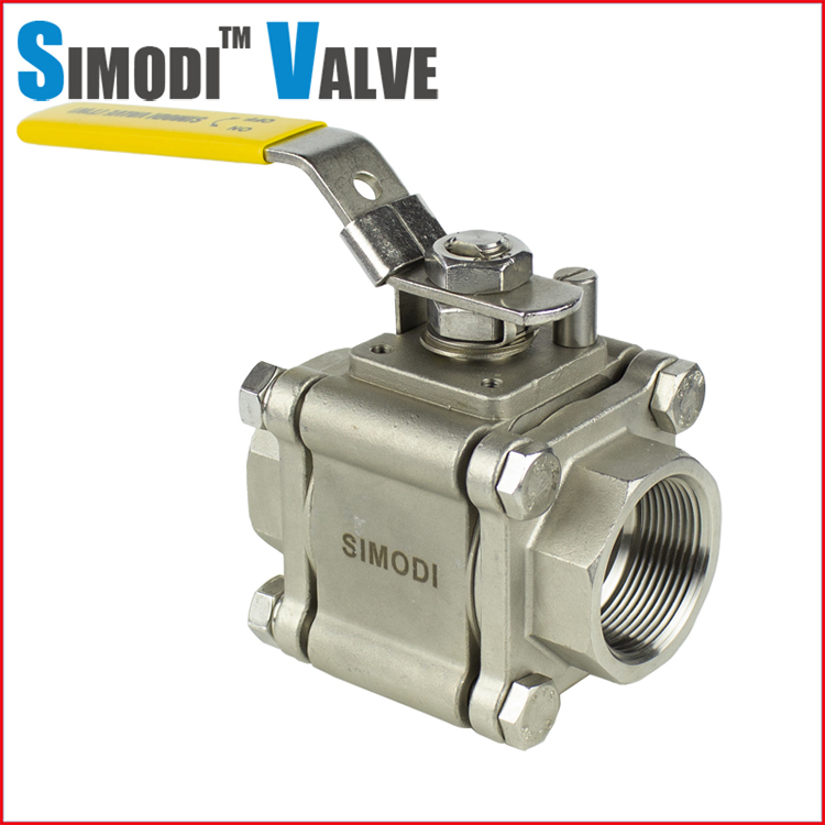 SIMODI 2000 PSI Stainless Steel Ball Valve