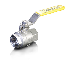 2 piece threaded ball valve